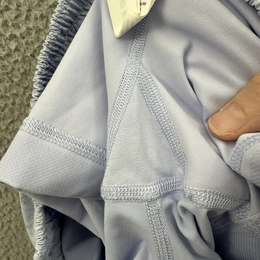 Lululemon Hotty Hot High Rise Skirt Skort Gravel‎ Dust Pastel Blue Athletic W 4